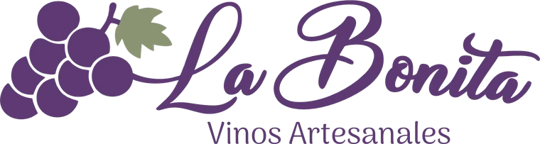 Logo de Vinos La Bonita, vino artesanal de uva Isabela